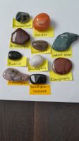 10er Set Trommelsteine mit seltenem Nurderit: Set 32
