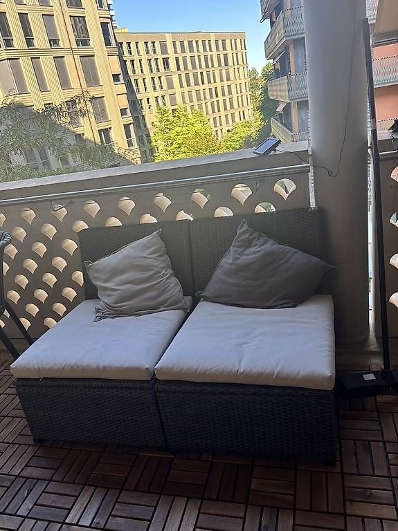 Ikea Sofas: Plastic Ratten Garden Sofa – D'occasion à Zürich par dil_q929 1