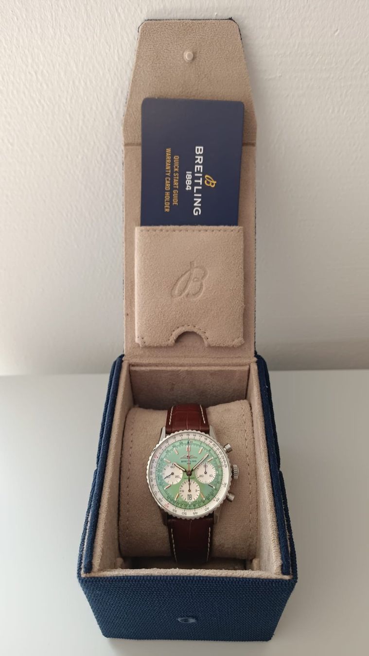 Breitling Orologi: Neuwertige Breitling Navitimer B01 Chronograph a. Erstbesitz – Usato da Basel venduto da hbi_lh6q 1