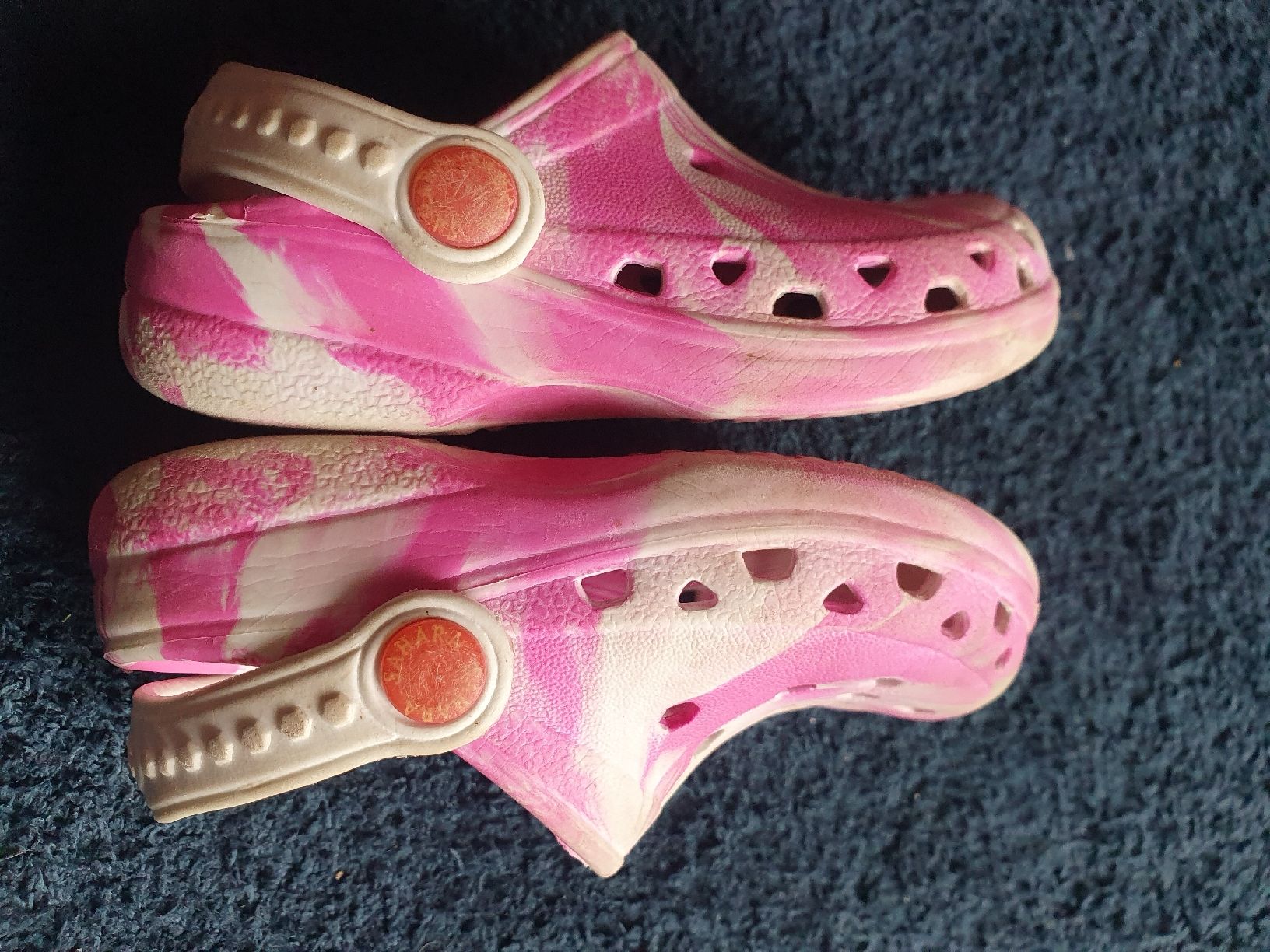 Scarpe per ragazze: Gartenschuhe, rosa weiss marmoriert Grösse 23 – Usato da Zürich venduto da cha_bfl5 3