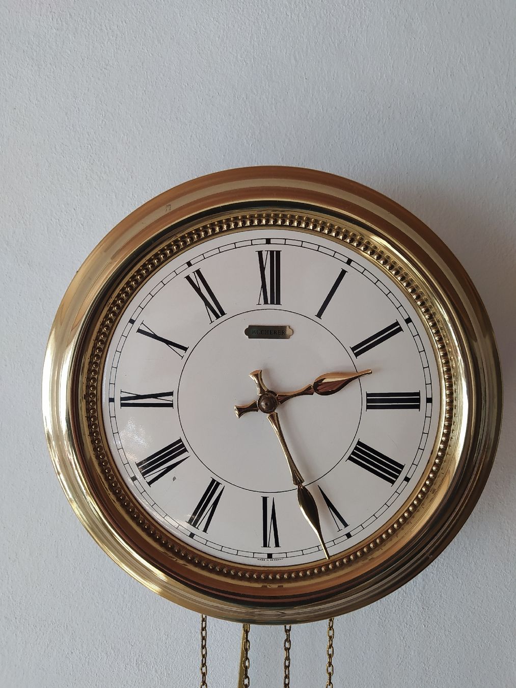 Bucherer Orologi da terra & Orologi da parete: Bucherer - Wanduhr-Pendule – Usato da Weiningen ZH venduto da Vitanyi