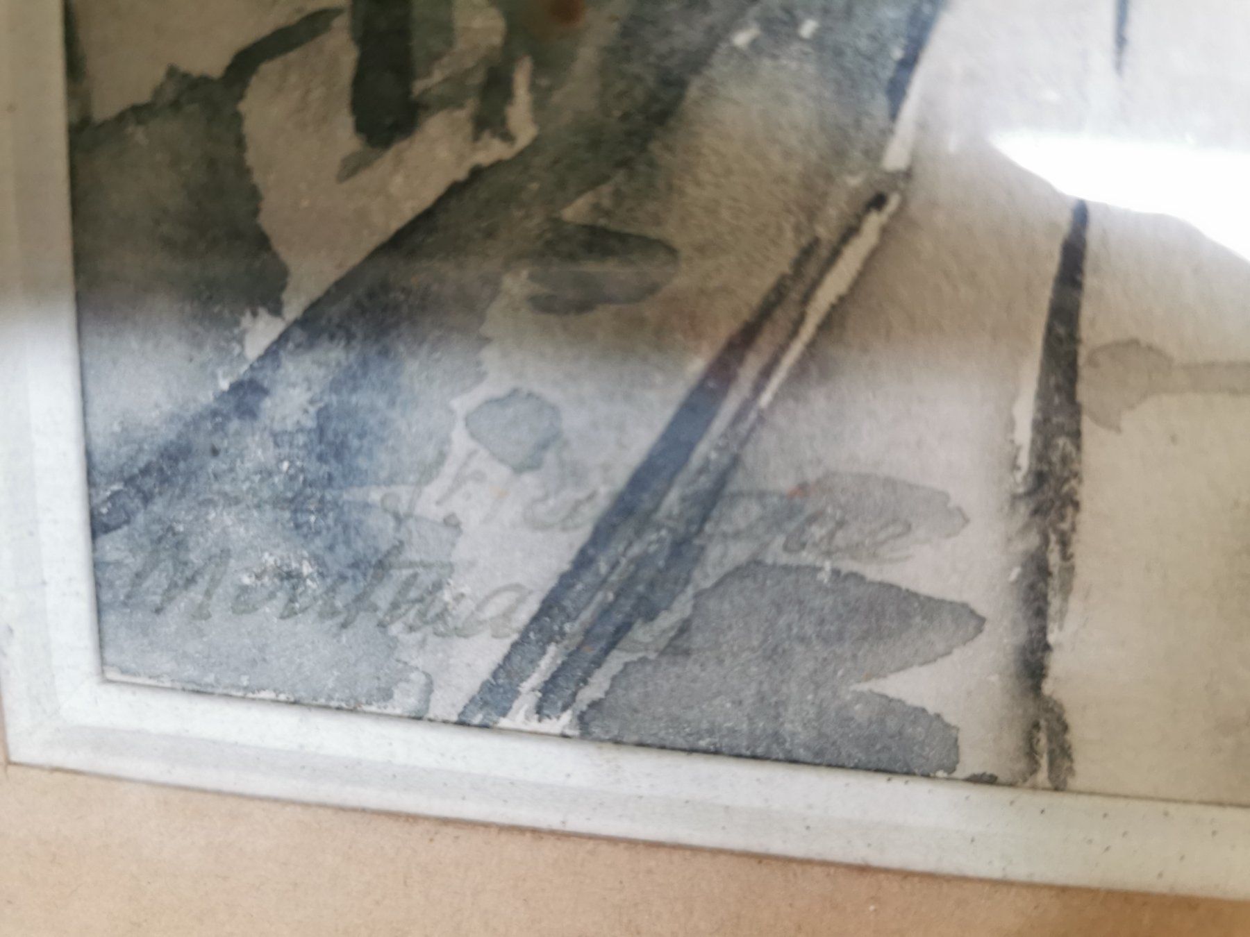Dipinti: AQUARELLE SIGNÉE ET DATÉE NOËL 46 – Usato da Genève venduto da Qanil77 7
