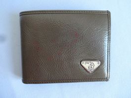 Orig. " Maison Mollerus " Lackleder Portemonnaie