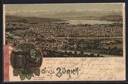 Litho Zürich, Gasthaus zur Weid, Totala