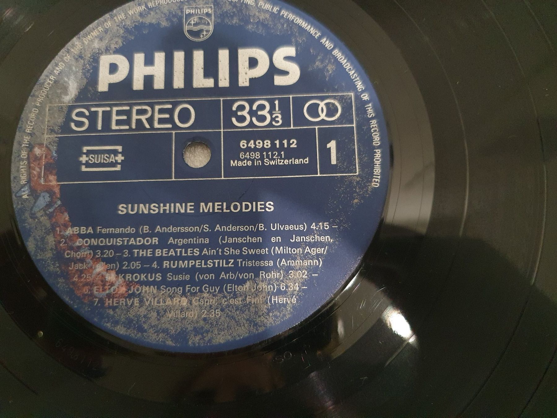 Schallplatten: Sunshine Melodies – Gebraucht aus Uster von Vinyl-Leidenschaft 4