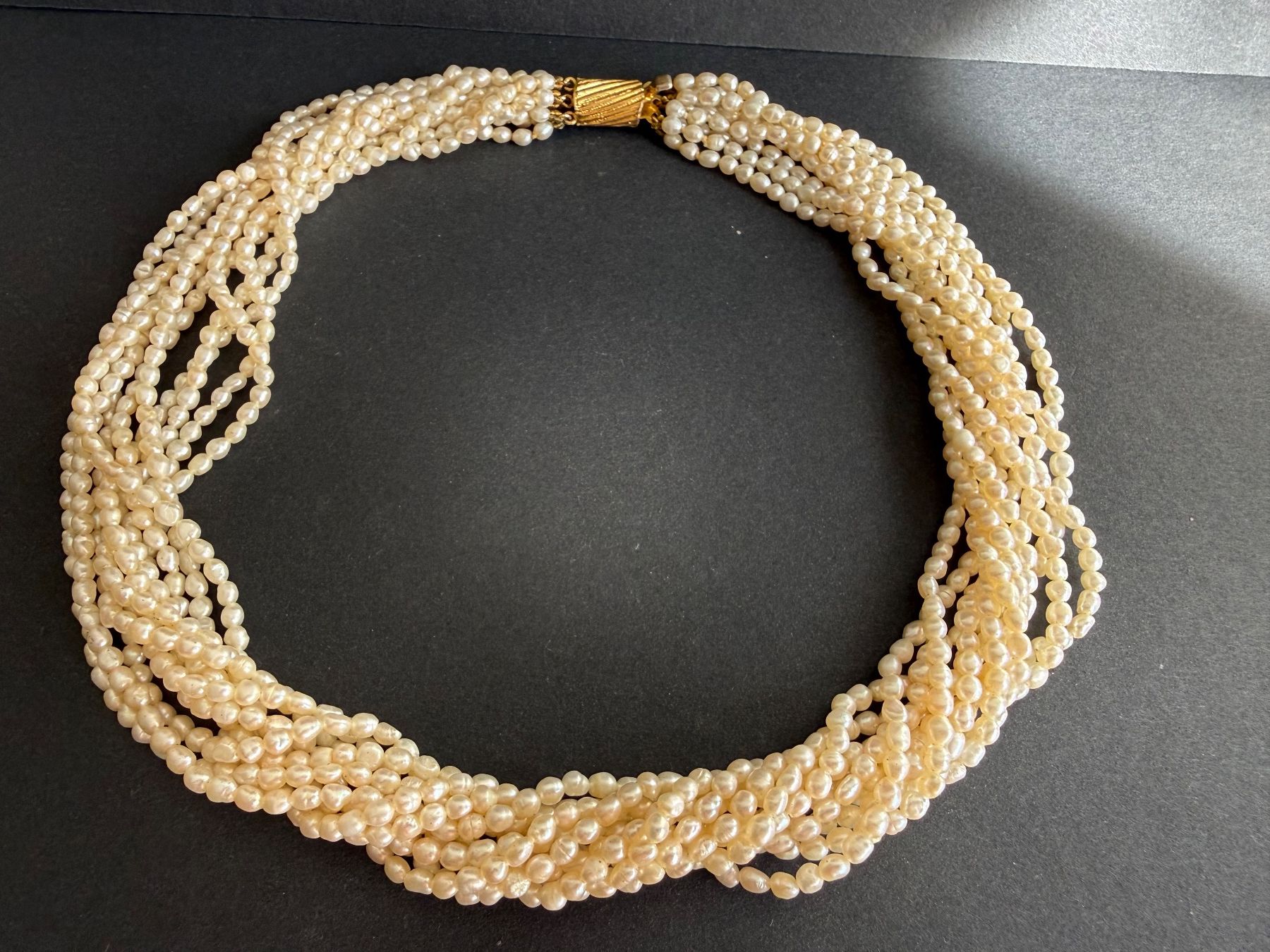 Catenine: Echte Perlen Kette – Usato da Spiegel b. Bern venduto da Rogger72 3