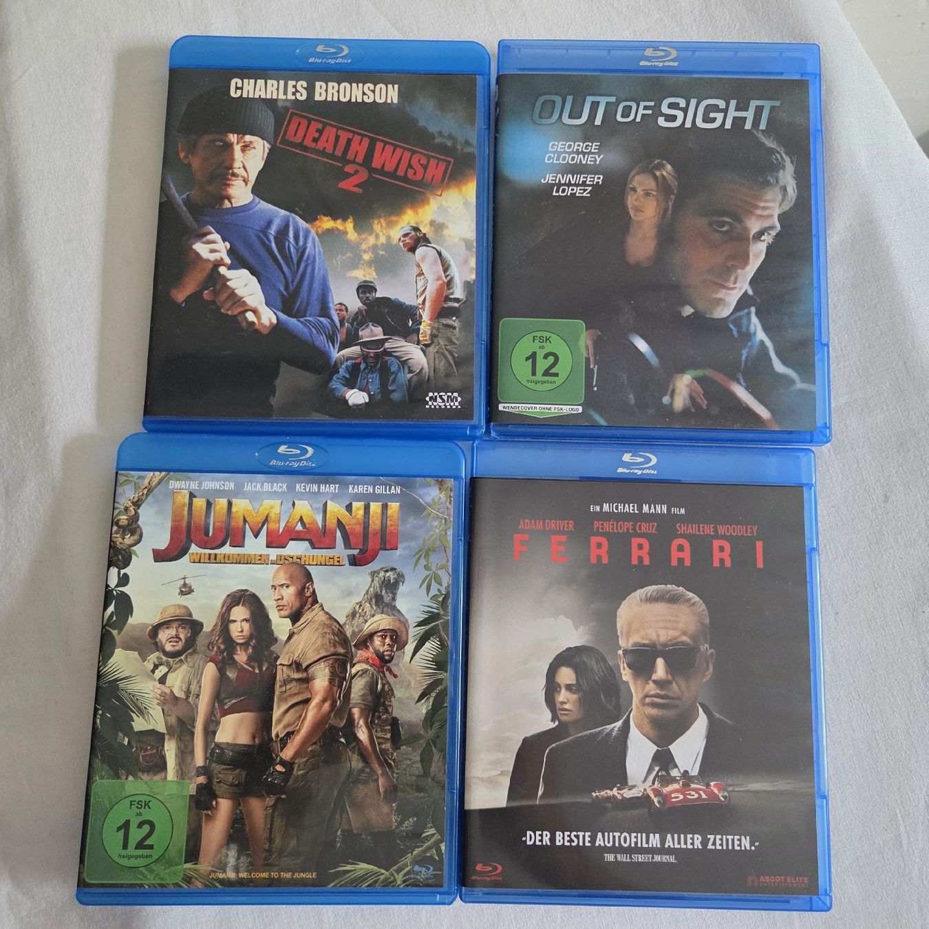 Alle DVDs: Über 24x  Blu-ray Filme Konvolut – Gebraucht aus Stans von Ducati16 6