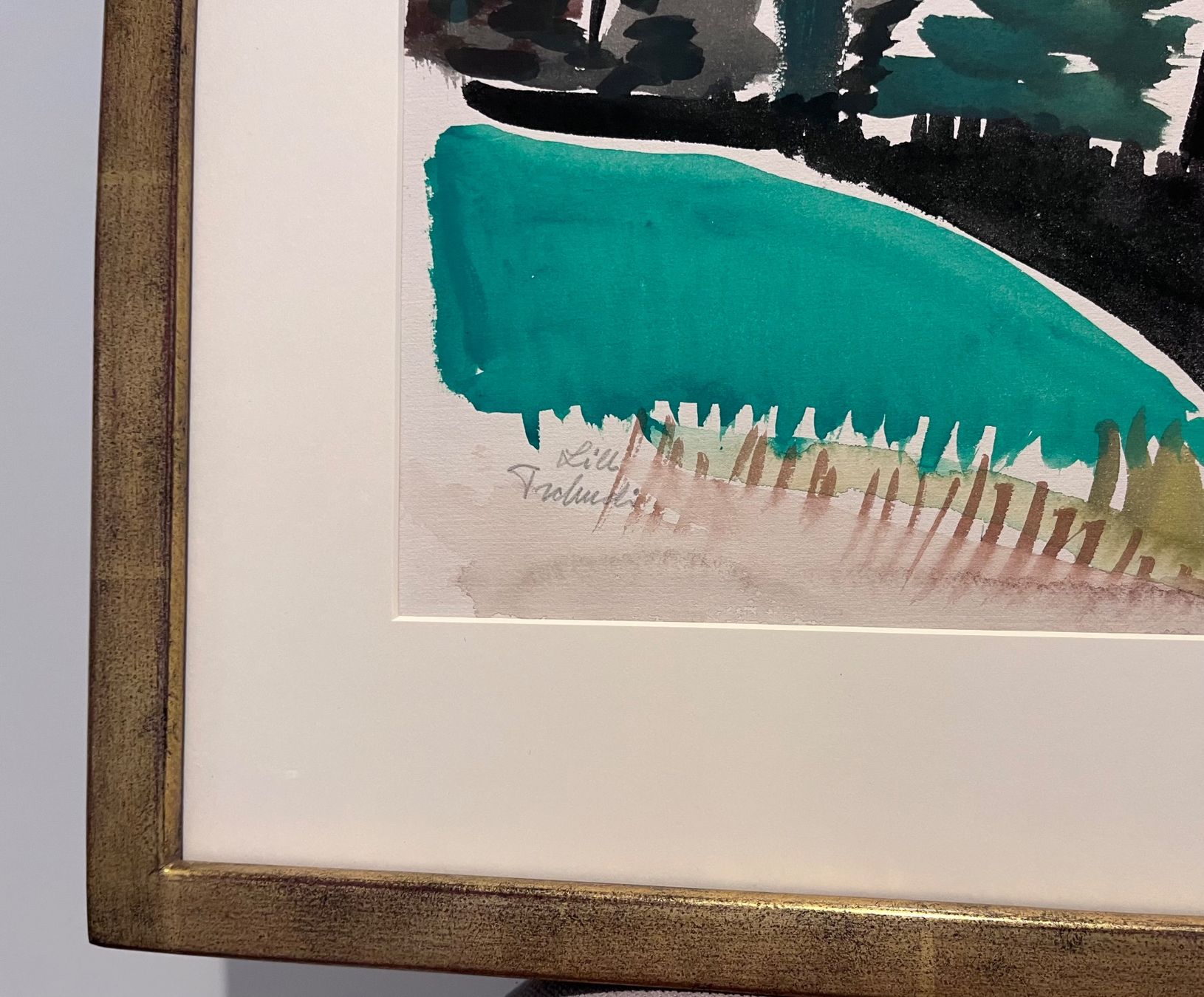 Dipinti: LILL TSCHUDI - GROSSES ORIGINALWERK – Usato da Benglen venduto da Kunstfund 2