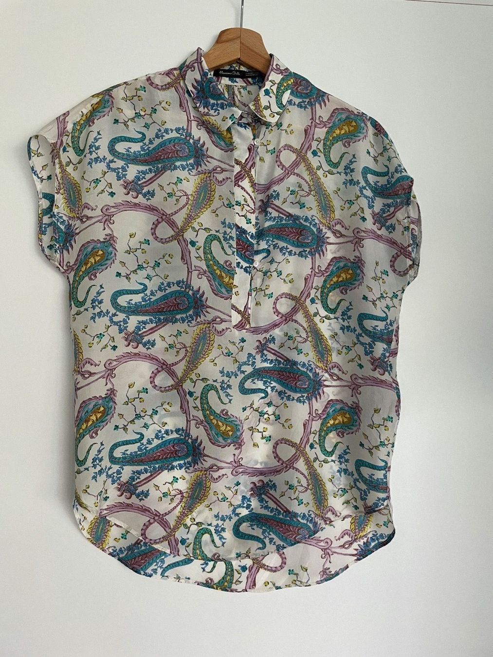 Massimo Dutti Camicette: MASSIMO DUTTI BLOUSE / CHEMISIER / BLUSE – Nuovo (secondo la descrizione) da Morges venduto da Igp10