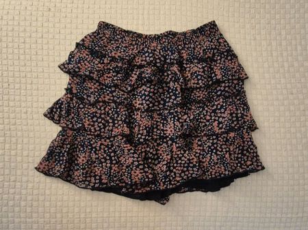 Floral Ruffle Mini Skirt - Perfect for Summer Fun!