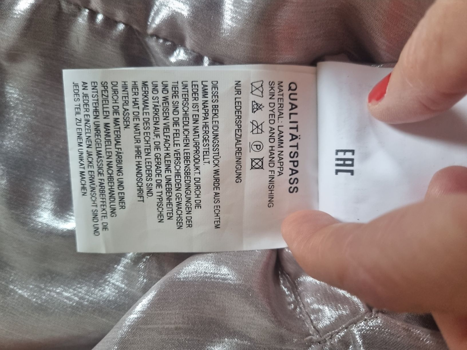 Jacken: Neuwertige edle Lammnappaleder Jacke Gr.36 – Neu (gemäss Beschreibung) aus Champlan von acr_kkd5 9