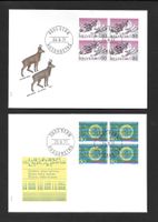 2 FDC 503 - 504 Serie Viererblöcke ET Bern 23.9.1971
