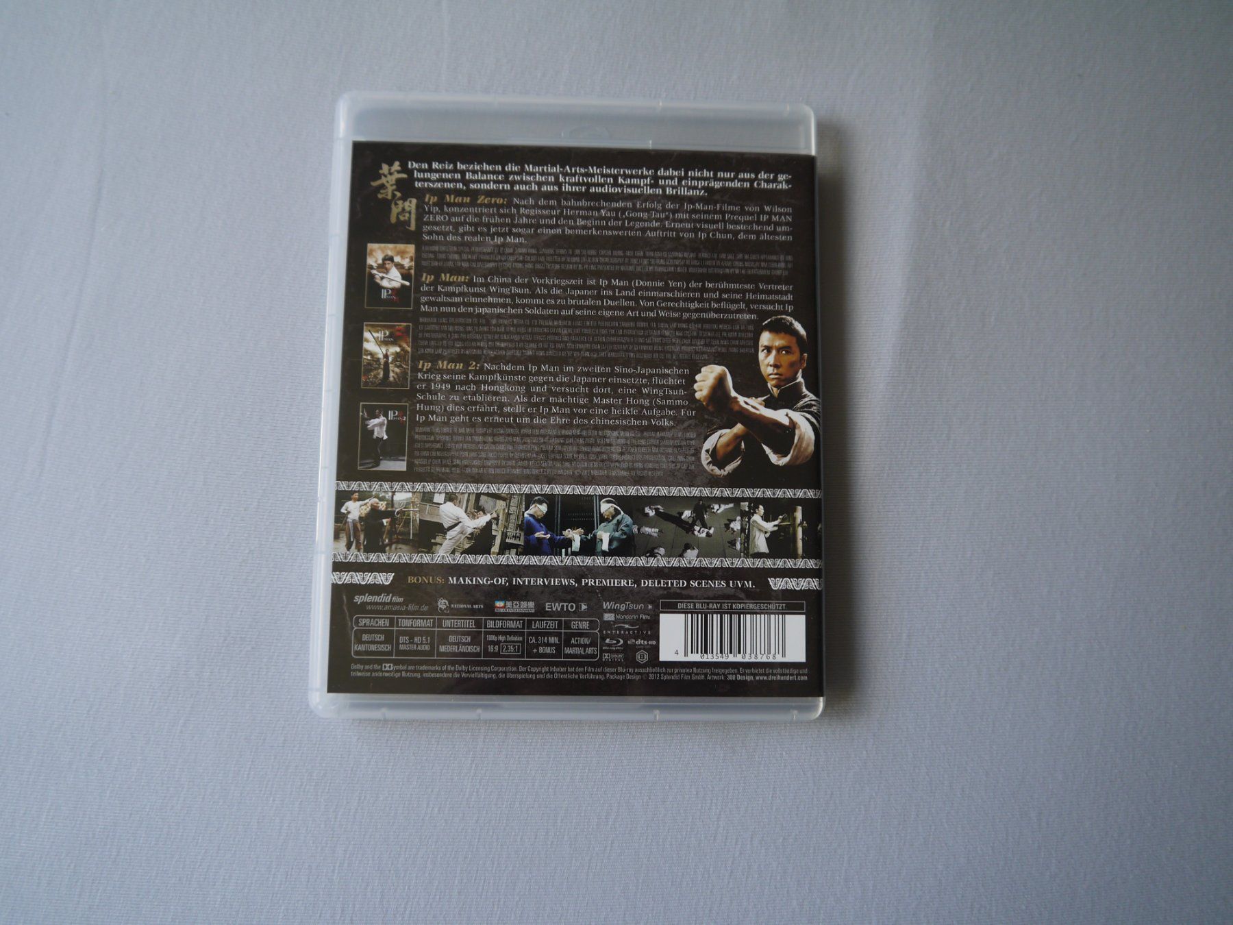 Tutti i DVDs: IP MAN - Trilogie - Donnie Yan – Usato da Hagendorn venduto da Blaf 1
