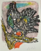 Alois CARIGIET (1902-1985) - Orig. Farblithographie signiert