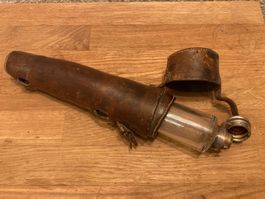 ANTIKE ENGLISCHE WHISKY TRAGFLASCHE