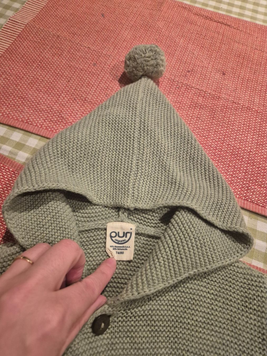 Vestes & Manteaux: Tolle Strickjacke von Puri Grösse 74/80 . – D'occasion à Urdorf par Nataschli 1