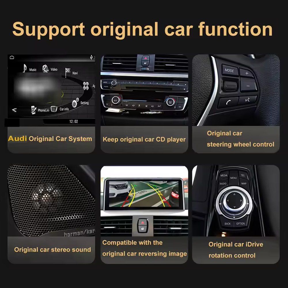 Navigatori: Audi Q3 Android Blidschirm Carplay RDS Autoradio RMC – Nuovo e nell'imballaggio originale da Chiasso venduto da online.shop 6