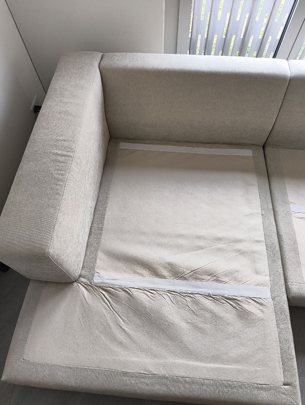 Sofas: Ecksofa beige aus Stoff – Gebraucht aus Zürich von pek_2rlp 5