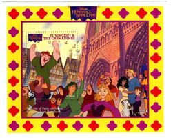 Block Walt Disney. Der Glöckner von Notre Dame. St. Vincent