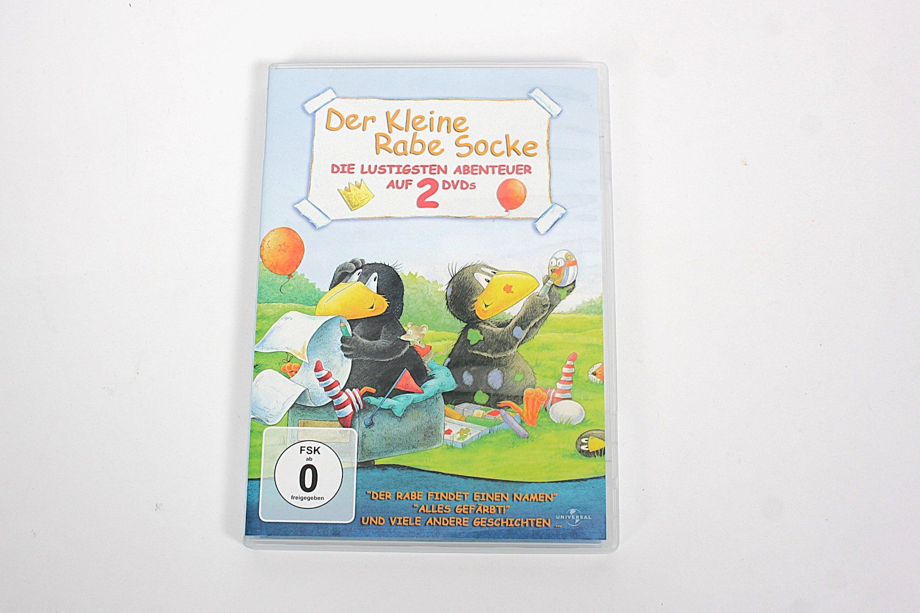 Tutti i DVDs: Der Kleine Rabe Socke 2DVDs – Usato da Zollikofen venduto da Restwert_Zollikofen