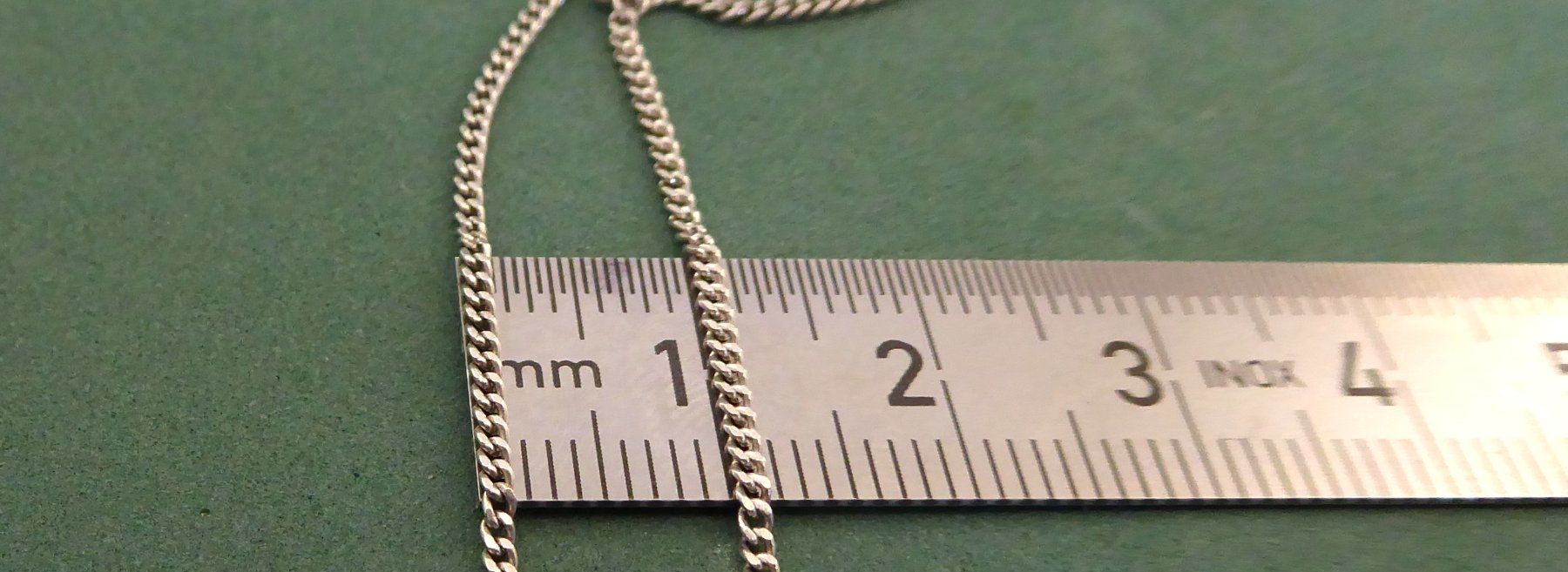 Ketten: Kette 800 Silber mit Kettenpanzer Muster vor 1985 – Gebraucht aus Muri AG von silvermouse007 1