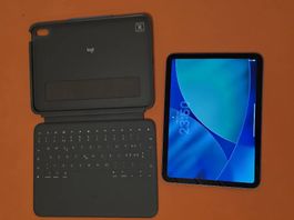 Ipad 10 64gb bleu WiFi et celular + clavier logitech 