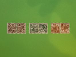 1948 Kehrdrucke K38-K40, postfrisch**