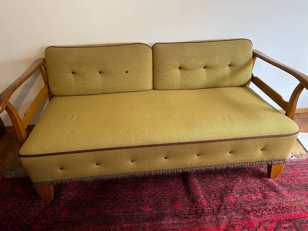 Divani: Retro-Couch/ Daybed Original aus den 60ern – Usato da Ennenda venduto da Duke74
