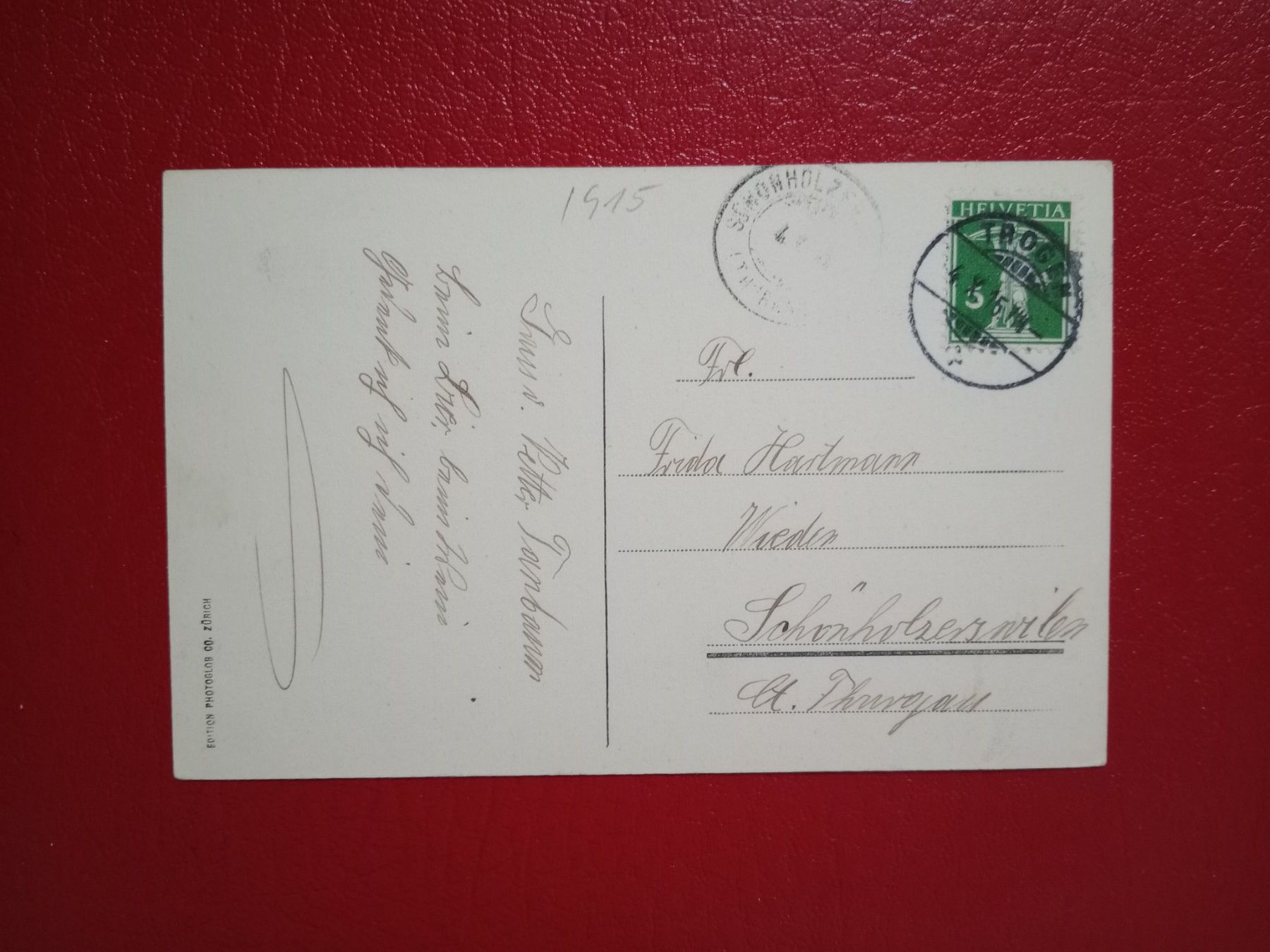Cartes postales: Speicher Appenzell AR 1915 – D'occasion à Küttigen par Melisch1000 1