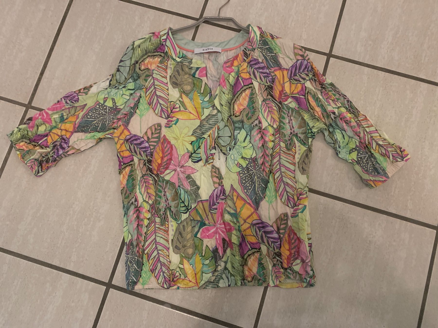 Camicette: Neue Bluse von BIANCA – Nuovo e nell'imballaggio originale da Lausen venduto da tiguan07 4