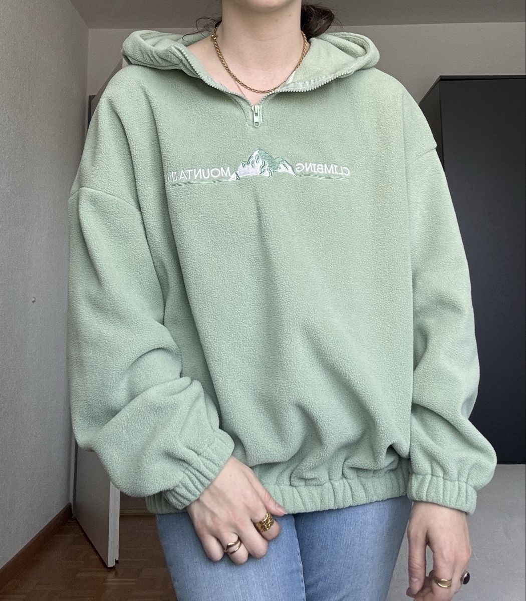 Pulls & Sweat-shirts: Fleece Pullover Mintgrün Grösse M – Neuf (Voir description) à Landquart par Happyhippo42