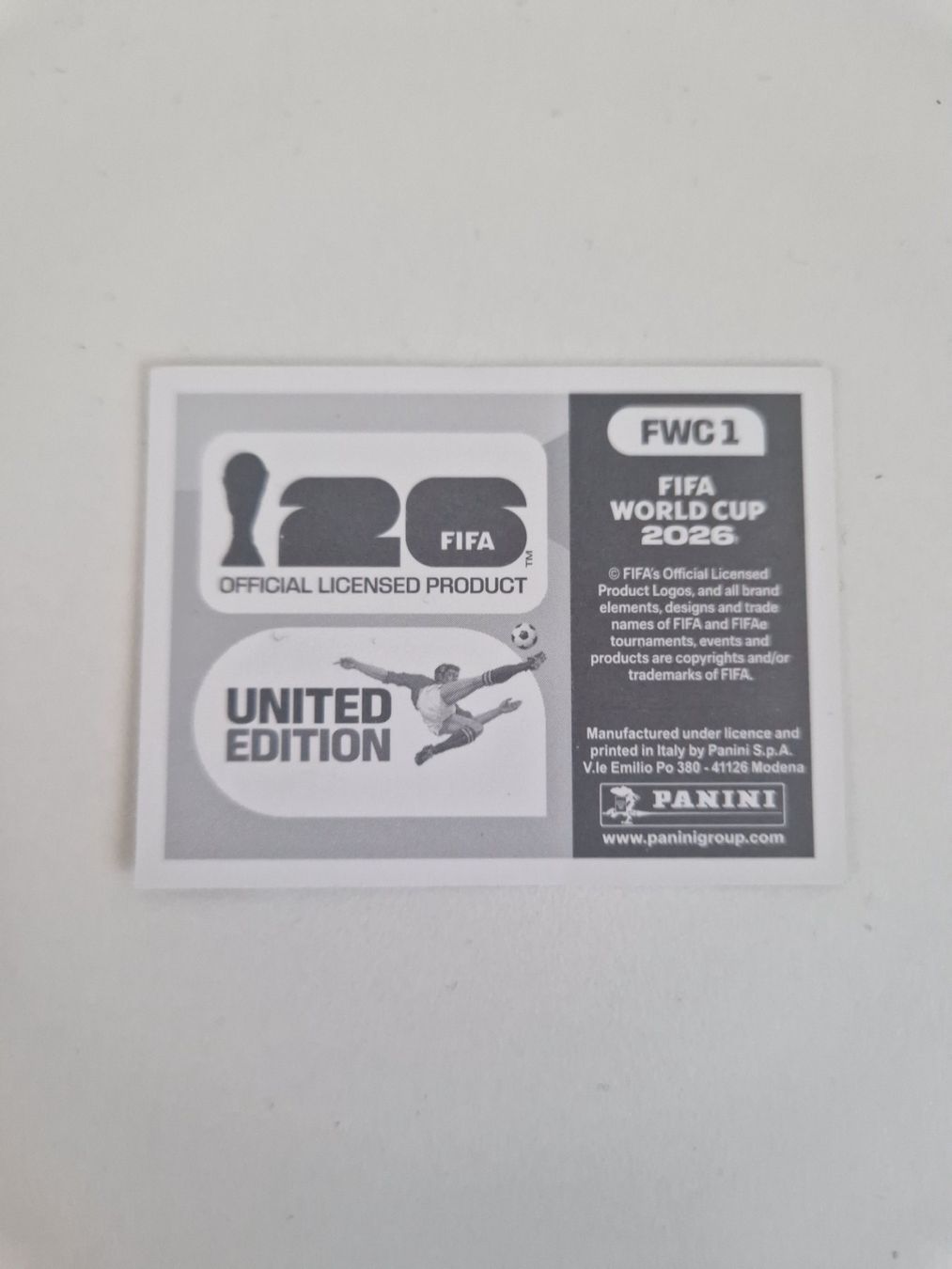 Panini Carte collezionabili: Panini Sticker FWC1 – Nuovo (secondo la descrizione) da Stüsslingen venduto da white_angel86 1