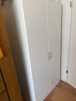 Kleiderschrank weiss zwei Türen gebraucht guter Zustand