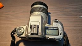Kamera, Minolta, Dynax, 505si, 2 Zoom Objektive, Blitz