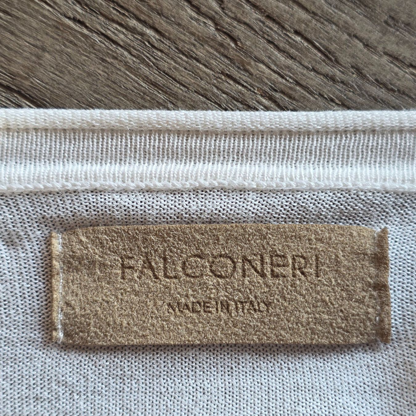 Falconeri Maglioni & Felpe: 🐸 FALCONERI SEIDENPULLOVER 52 PULLOVER SEIDE WEISS – Usato da Môtier (Vully) venduto da Frogs 5