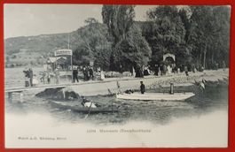 Mammern 1908 - Dampfbootlände