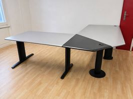 L-förmiger Bürotisch zu verkaufen