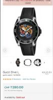 1280 chf 50% RabattNEU GUCCI DIVE TIGERKOPF-MOTIV SWISS MADE