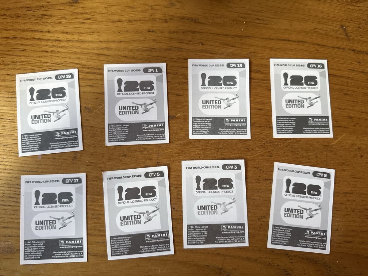Panini Carte collezionabili: Panini 2026 CPV 8er Set – Nuovo (secondo la descrizione) da Masein venduto da Buender45 1