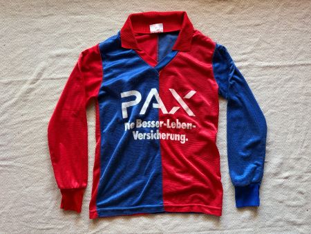 FC Basel PAX Trikot - Signiert U. Suter - Grösse S
