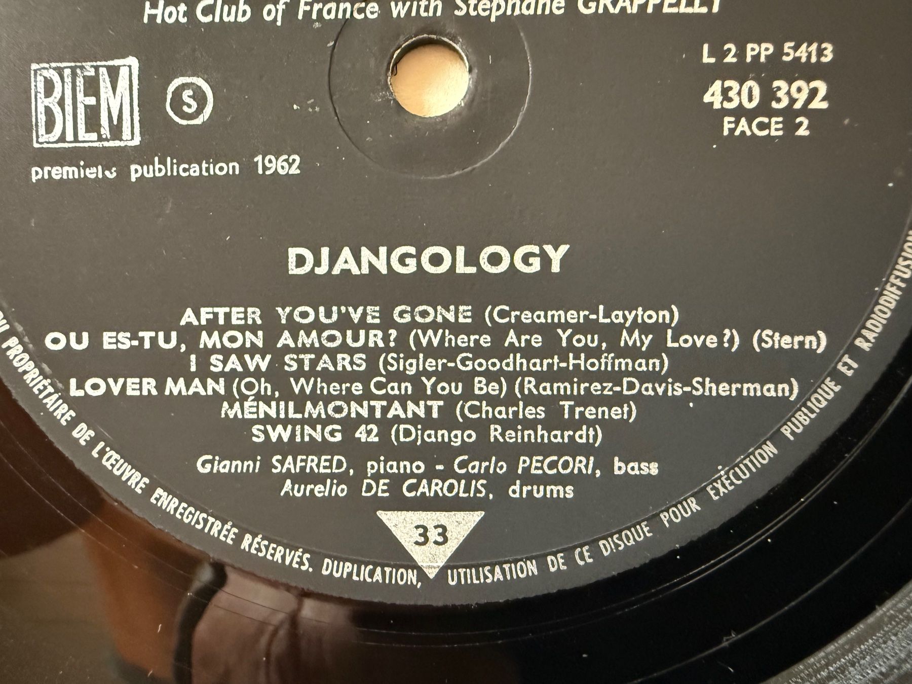Dischi in vinile: DJANGO LOGY   LP vinyl – Usato da Subingen venduto da ArtBead 7