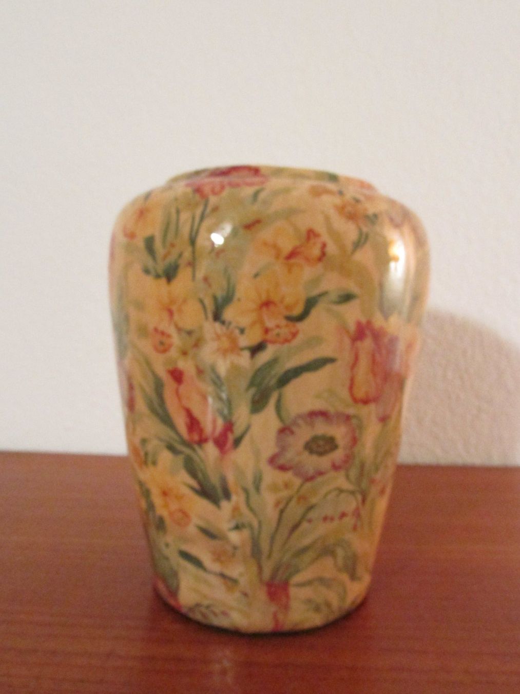 Vasen & Gefässe: Dekorvase mit Blumen Print Dekor – Gebraucht aus Zollikofen von Flavabana 4