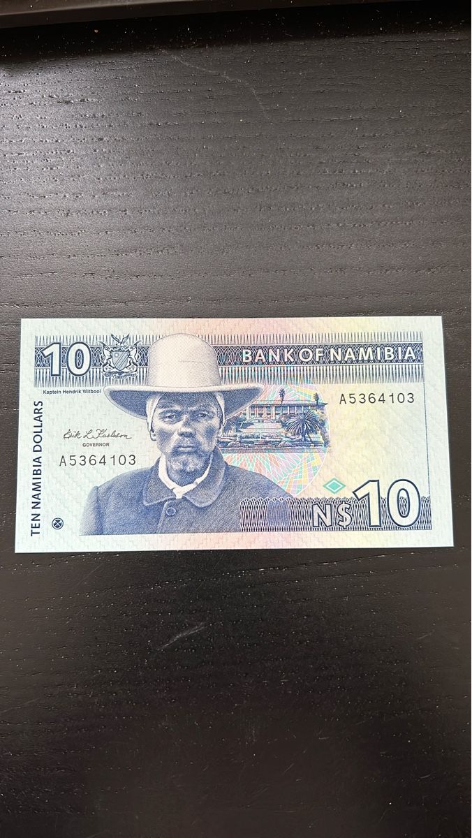 Banknoten: Namibia 10 Dollar Geldschein – Neu (gemäss Beschreibung) aus Madiswil von Bilranis1071