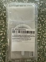 Coque magnétique transparente pour iPhone 18 Pro neuf
