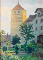 Zofingen - Pulverturm - Originalbild von Oswald Saxer