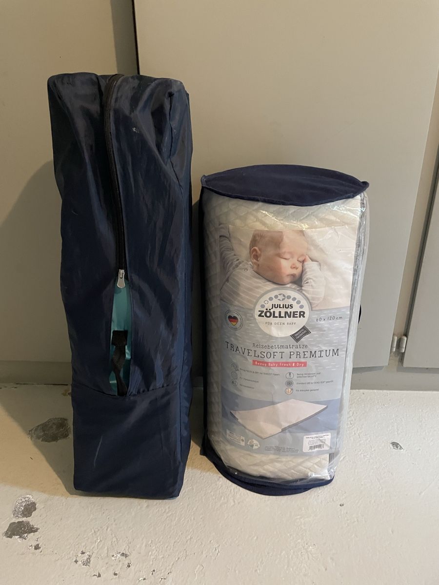 Letti: Toddler travel bed + mattress – Usato da Meilen venduto da val_tsv8