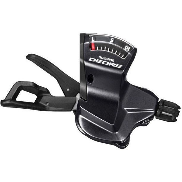 Shifter Gauche SHIMANO Deore SL-T6000 – 3 Vitesses, RAPIDFIRE PLUS, Câble OPTISLICK, Affichage Optique, VTT/trail