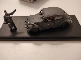 Volkswagen KdF 1939 "Wehrmacht" mit Soldat von RIO 1/43