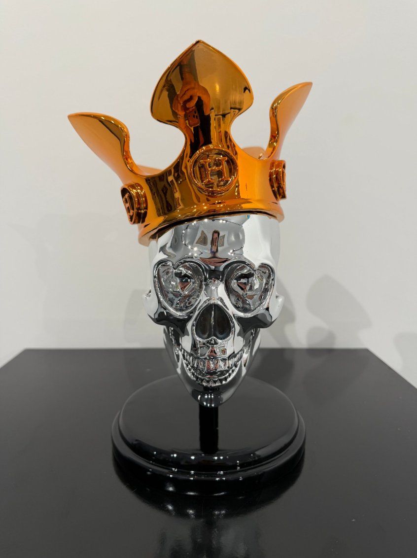 Sculture & Statue: Van Apple - Hermes Skull - Handsigniert – Usato da Jona venduto da ada_jsq8