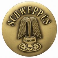 Spiegel / Miroir - Medaille - Schweppes Huguenin Swiss Made